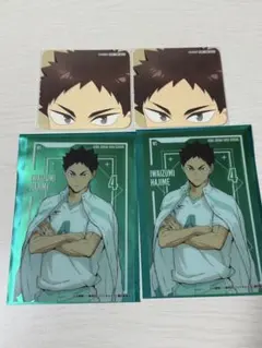 ハイキュー‼︎ 岩泉一　コースター　クリアブロマイド