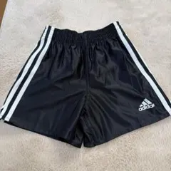 adidas 半ズボン 120サイズ 黒 3本ライン