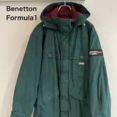 【レア】ベネトンフォーミュラワン コート マウンテンパーカー レーシング 古着