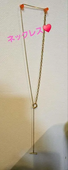人気ステンレス　3wayミックスチェーン　マンテルネックレス