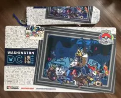 4 ポケモン 希少 海外 WCS2014 ワシントンDC プレイマット - メルカリ