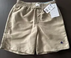 送料込！　タグつき！新品・未使用！　POLO ベージュ 水着 120