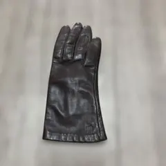 ジバンシーレザー手袋 右手のみ xs ダークブラウン