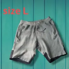 ✨Nike✨　ナイキ　スウェット　ショートパンツ　ハーフパンツ　グレー　L