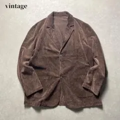 コーデュロイジャケット テーラードジャケット