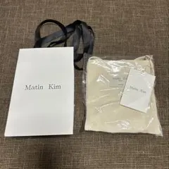 【ショップバッグ付き】韓国購入正規品 Martin Kim ショルダーバッグ 白