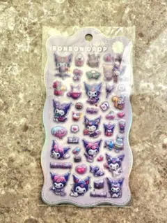 オ*。様 クロミ ボンボンドロップシール風シール プクプクシール