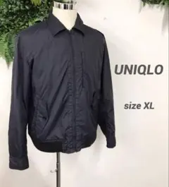 ＊UNIQLO　エアテックジャケット　中綿　XL　ネイビー　メンズ