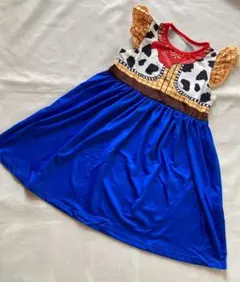 クリスマスコスプレ 衣装 発表会女の子 120 子供 カウガール お姫さま