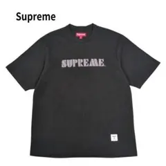 Supreme ロゴ Tシャツ ブラック XL 早い者勝ち