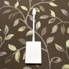 SDカードリーダー Apple純正 lightning