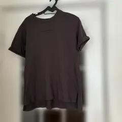 ロゴプリント Tシャツ ブラウンのサムネイル