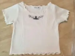 チャコット★フリルＴシャツ★白★Chacott