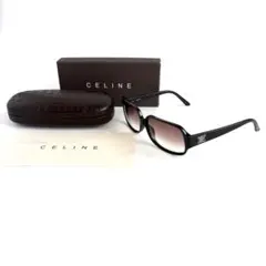本体美品⭐️ CELINE トリオンフ ロゴ ラインストーン サングラス ブラックのサムネイル