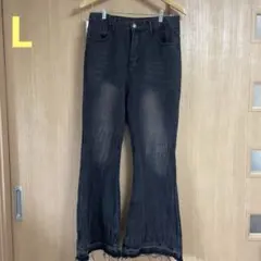 デニム　黒　Lサイズ