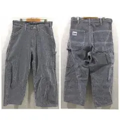 Lee ヒッコリー ペインターパンツ ワークパンツ 美品 白紺 M