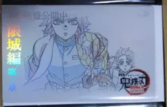 鬼滅の刃 無限城編 劇場物販 ムビチケ風コレクションカード 冨岡義勇 炭治郎