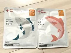 新品未開封 the kindest 鮭 カツオ のピューレ 2点セット