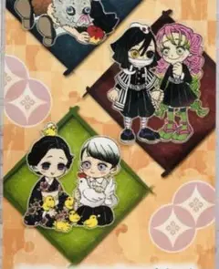 鬼滅の刃　吾峠呼世晴原画展　ミニクリアファイル　甘露寺蜜璃　伊黒小芭内　炭治郎