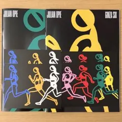 【美品】Julian Opie GINZA SIX アートブック ポストカード付