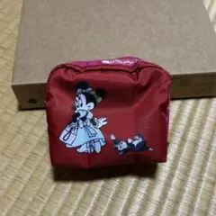 【新品・未使用品】LeSportsac ミニーマウス ポーチ