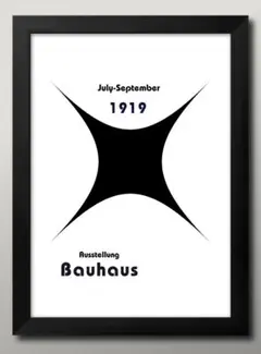 15956■ポスター アート 絵画『バウハウス　BAUHAUS』A3 マット紙