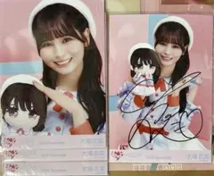 ク*エ様 大場花菜 イコラブ モーリーファンタジー 生写真 直筆