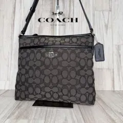 48 COACH コーチ　シグネチャー　ショルダーバッグ