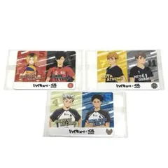 ハイキュー‼︎ くら寿司 コラボフード 特典カード セット稲荷崎 音駒 梟谷