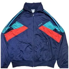 80s アディダスオリジナルス　アディダス トラックジャケット L 紺