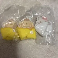 サンリオ　おくるみ　ミニタオル　キーホルダー