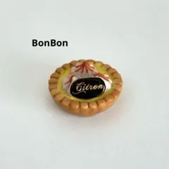 レモンタルト　フェーブ　フランス　陶器　ドールハウス ケーキ　果物　置物のサムネイル