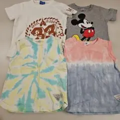 男の子Tシャツ4点セット　110cm