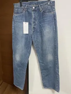 A.PRESSE Washed Denim Wide Pants