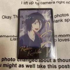 BLEACH 千年血戦篇 箔押しクリアフォトカード 朽木ルキア