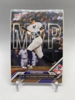 【MVP】topps now Aaron Judge MVP記念カード　ジャッジ