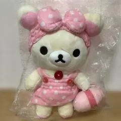 新品未開封　リラックマキャラバン　コリラックマ　あつめてぬいぐるみ　タオルドレス