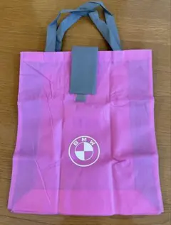 【非売品】 BMW 不織布 トートバッグ ピンクのサムネイル