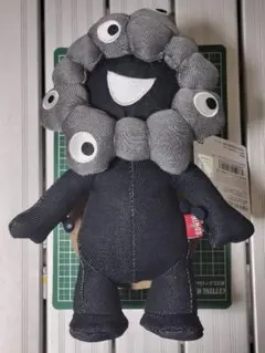 大阪万博 ミャクミャク EDWIN エドウィン ぬいぐるみ　新品未開封　黒デニム