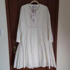 新品 ZARAティアードワンピース