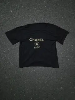 超希少】 CHANEL Tシャツ 90's 刺繍 ココマーク 金ロゴ - メルカリ