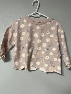 アンパンマン ベビー トレーナー くすみピンク 90サイズ