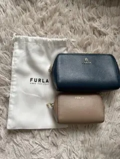 FURLA ポーチ2点セット 保存袋付き