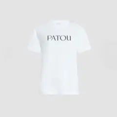 PATOU ホワイト オーガニックコットン パトゥ ロゴTシャツのサムネイル