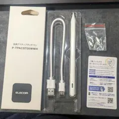 ELECOM タッチペン P-TPACST05WWH ホワイト