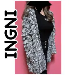 INGNI ループ ニット カーディガン アウター ジェイダ エゴイスト エモダ