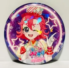 七浦おとめ ホログラムレア 缶バッジ アモカフェ ひみつのアイプリ