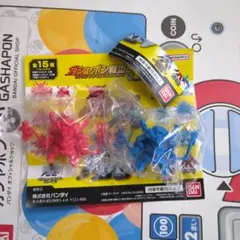 ガシャポン戦士ZERO01 GQuuuuuuX　赤と青