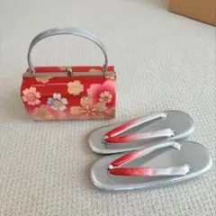 草履バックセット　草履　バック　2点セット　成人式　卒業式　振袖　卒業袴