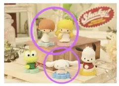 Shaky!サンリオキャラクターズバブルヘッドドールパート2キキララシナモロール